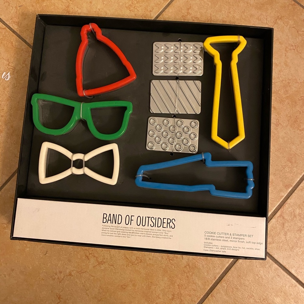 Band of Outsiders Cookie Cutter Set